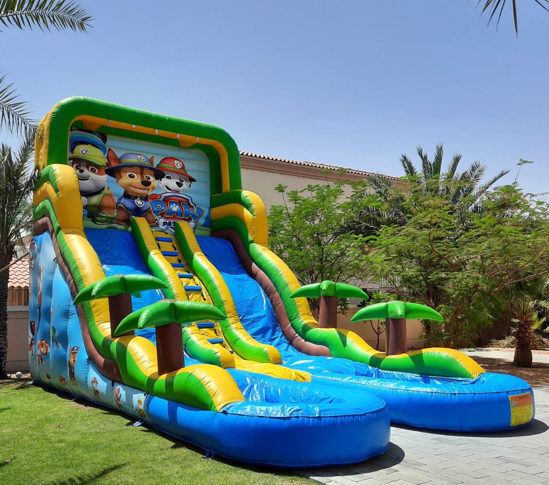 Inflatable water slide option 001